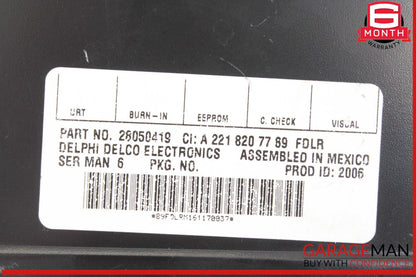 07-14 Mercedes W221 S550 CL550 SLK350 Sirius Satellite Radio Module Receiver OEM