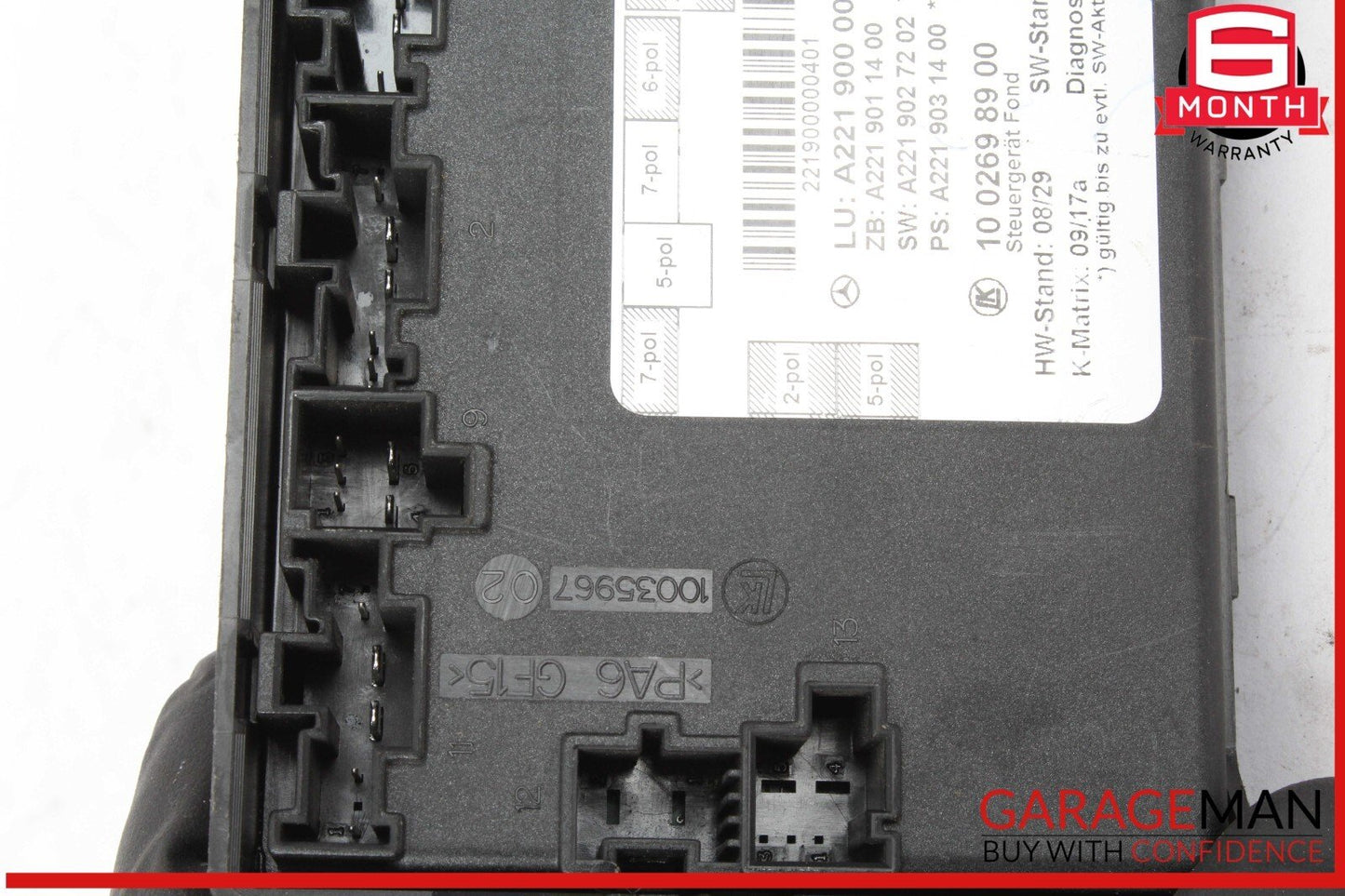 07-13 Mercedes W221 S550 S400 Rear Right or Left Side Door Control Module OEM