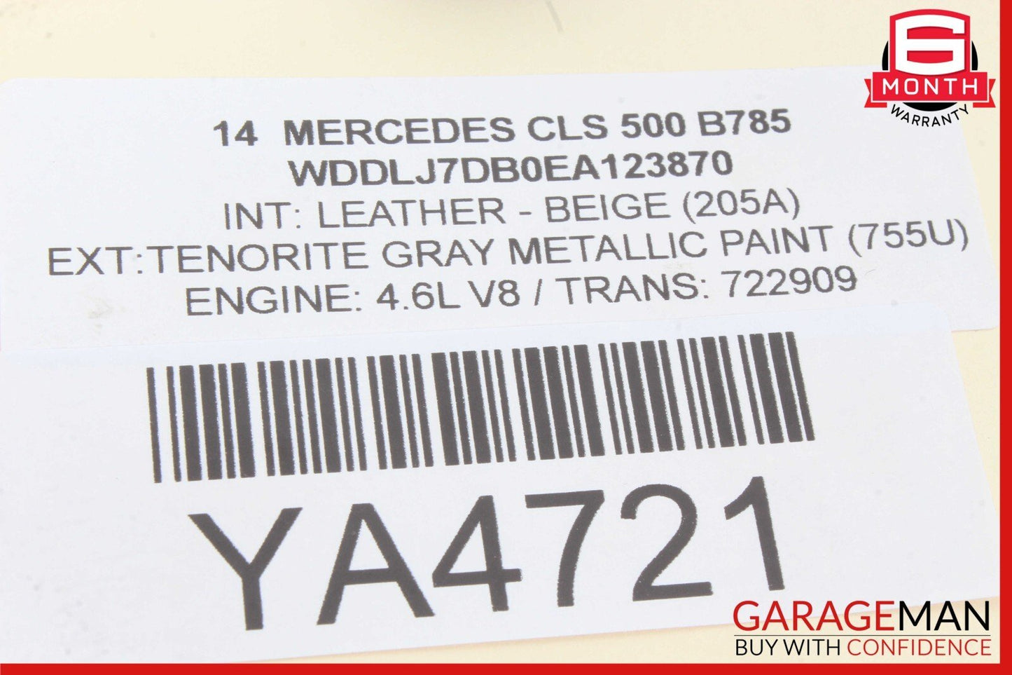 07-13 Mercedes W221 S550 S600 S63 AMG Front Right Side Door Control Module Unit