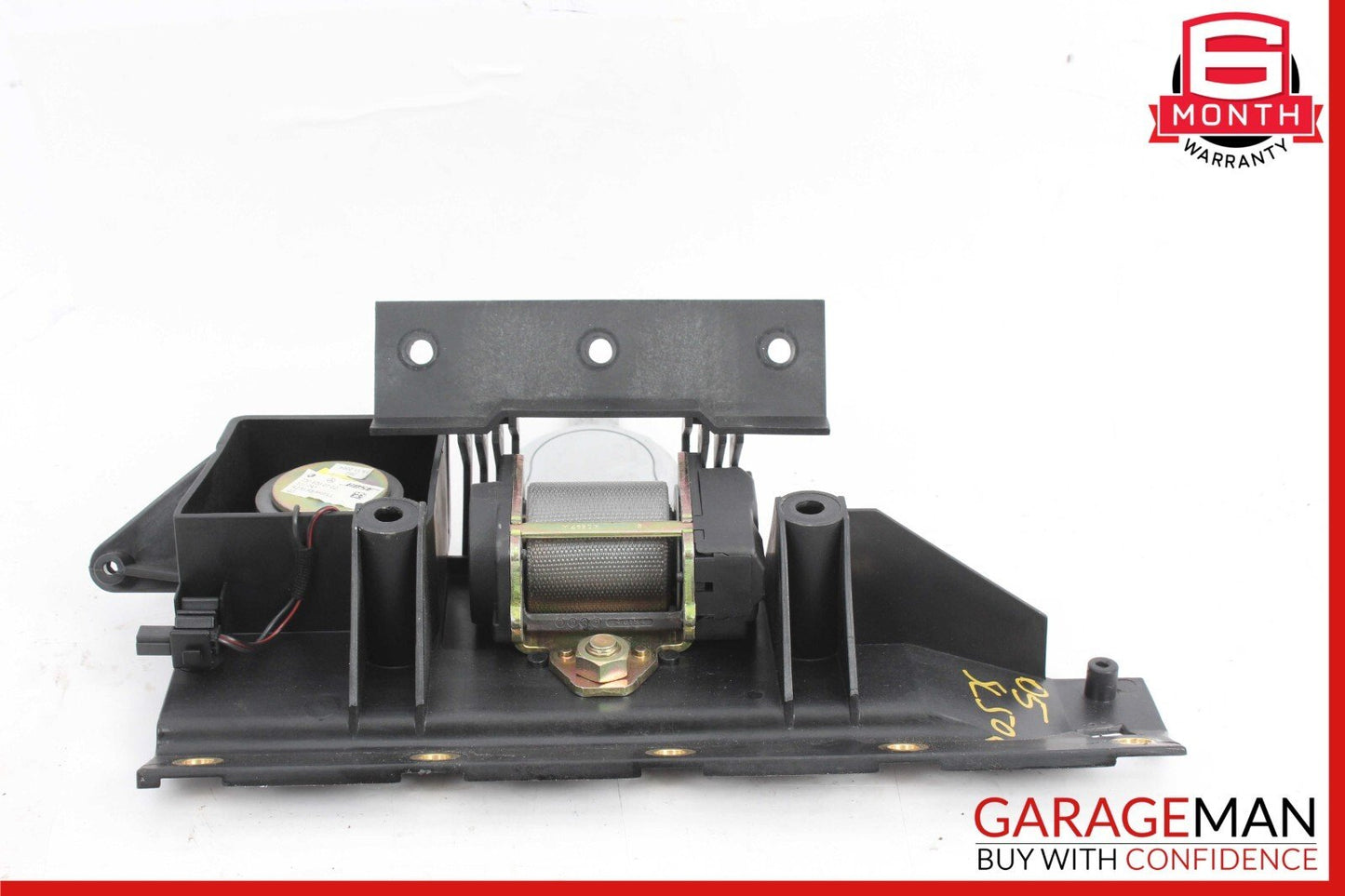 03-08 Mercedes R230 SL500 Rear Right Seatbelt Retractor Speaker Luggage Gray