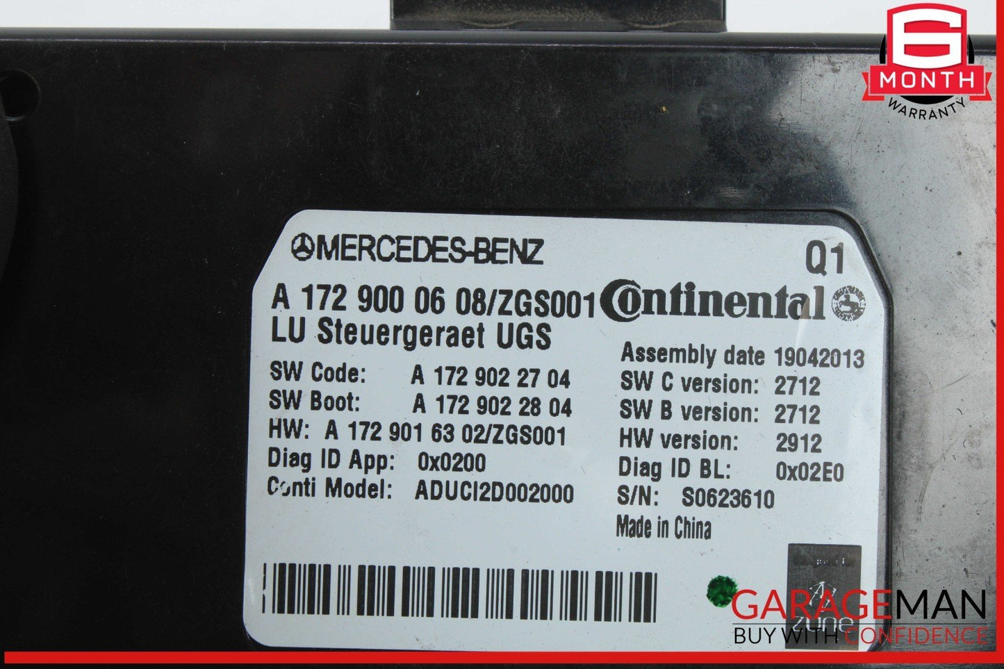 12-20 Mercedes W212 E350 E550 GL550 Communication Control Module Unit OEM