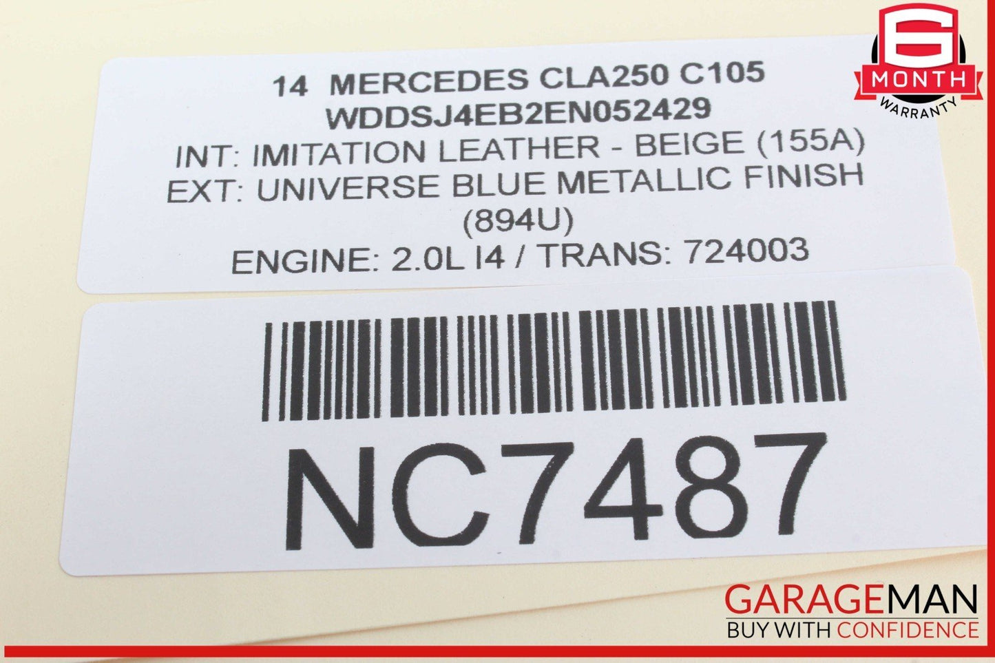 14-19 Mercedes W117 CLA250 Front Left Driver Side Seat Lumbar Control Switch