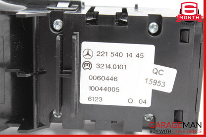 07-14 Mercedes W221 S550 Electronic Parking Button Switch 2215401445 OEM