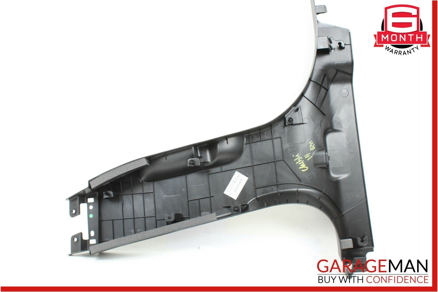 14-17 Maserati Ghibli Center Right B Pillar Lower Trim Cover Panel Black OEM