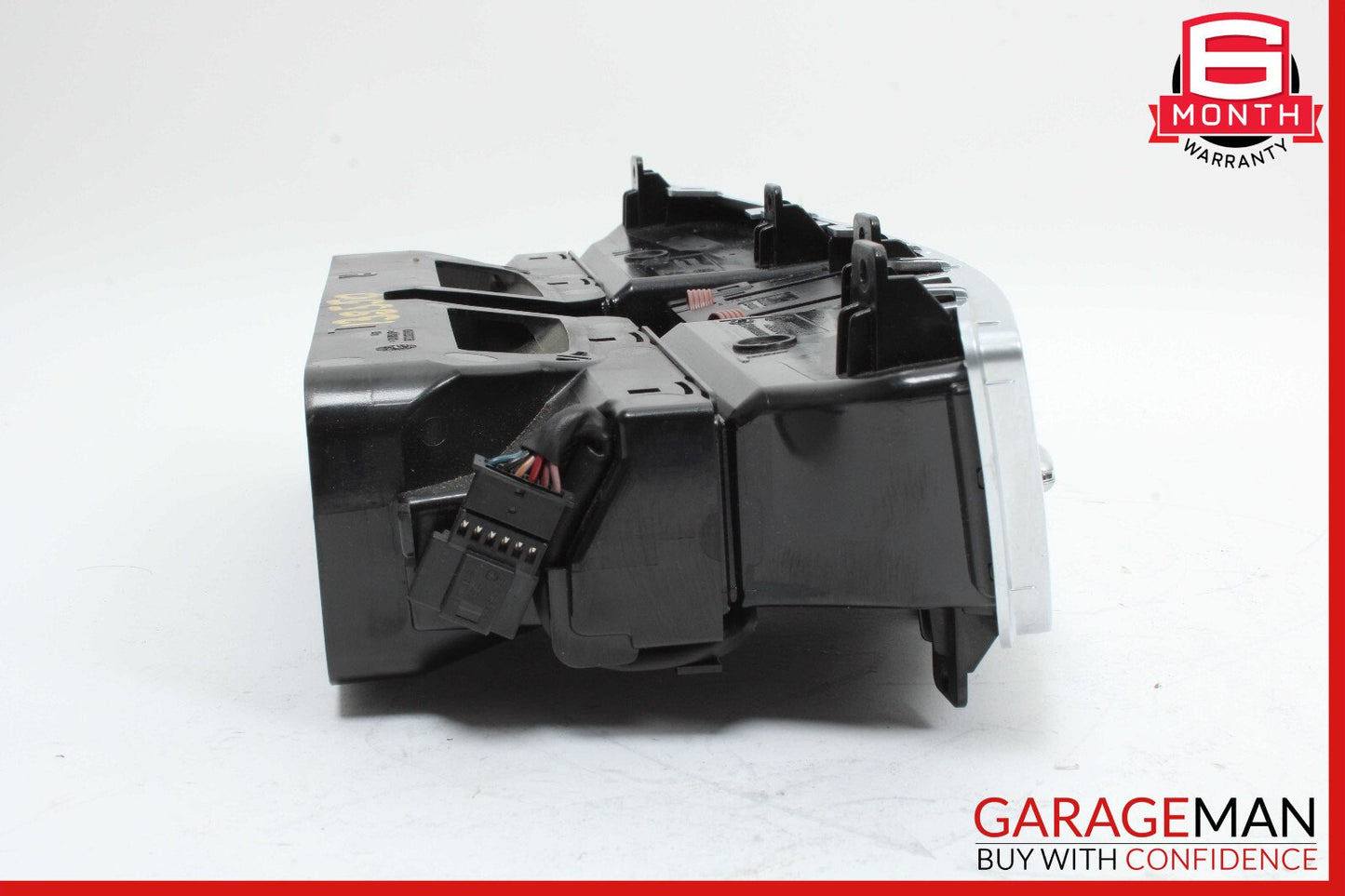 07-13 Mercedes W221 S550 S600 Center Dash AC A/C Air Vent Clock Trim Assembly