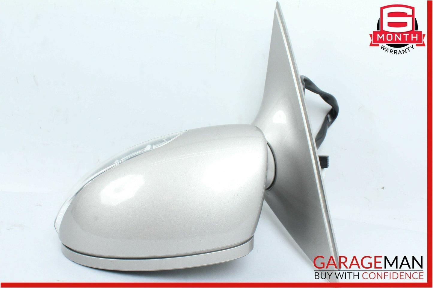 07-09 Mercedes W221 S550 Front Left Driver Side Mirror Door Rear View Silver OEM