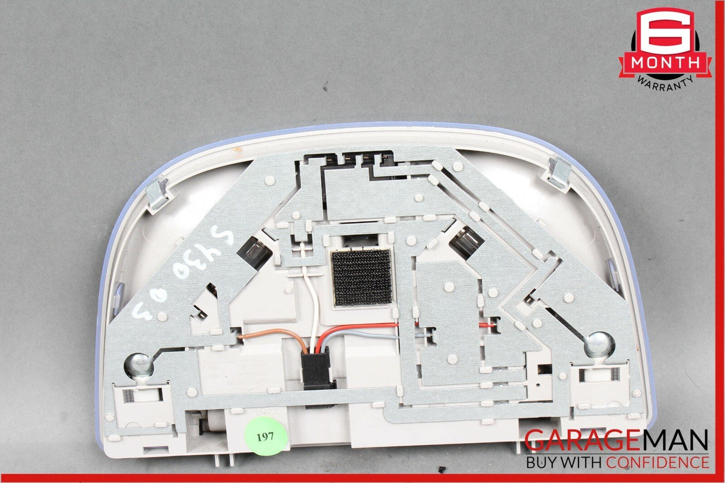00-06 Mercedes W220 S430 S55 AMG Rear Headliner Reading Map Dome Light Beige OEM