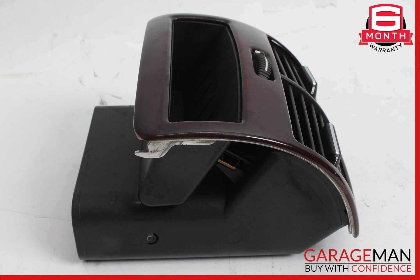 00-06 Mercedes W220 S500 CL600 Center Console Rear Air Vent 2208300654 Wood OEM