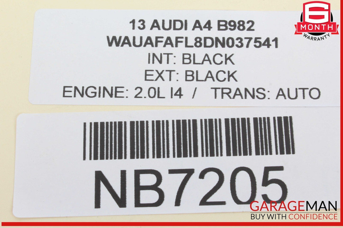 13-16 Audi A4 Front Left Driver Side Door Lock Latch Actuator 8J1837015D OEM