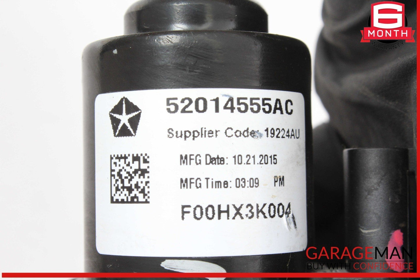12-19 Fiat 500E EV Electric Auxiliary Coolant Water Pump 52014555AC OEM