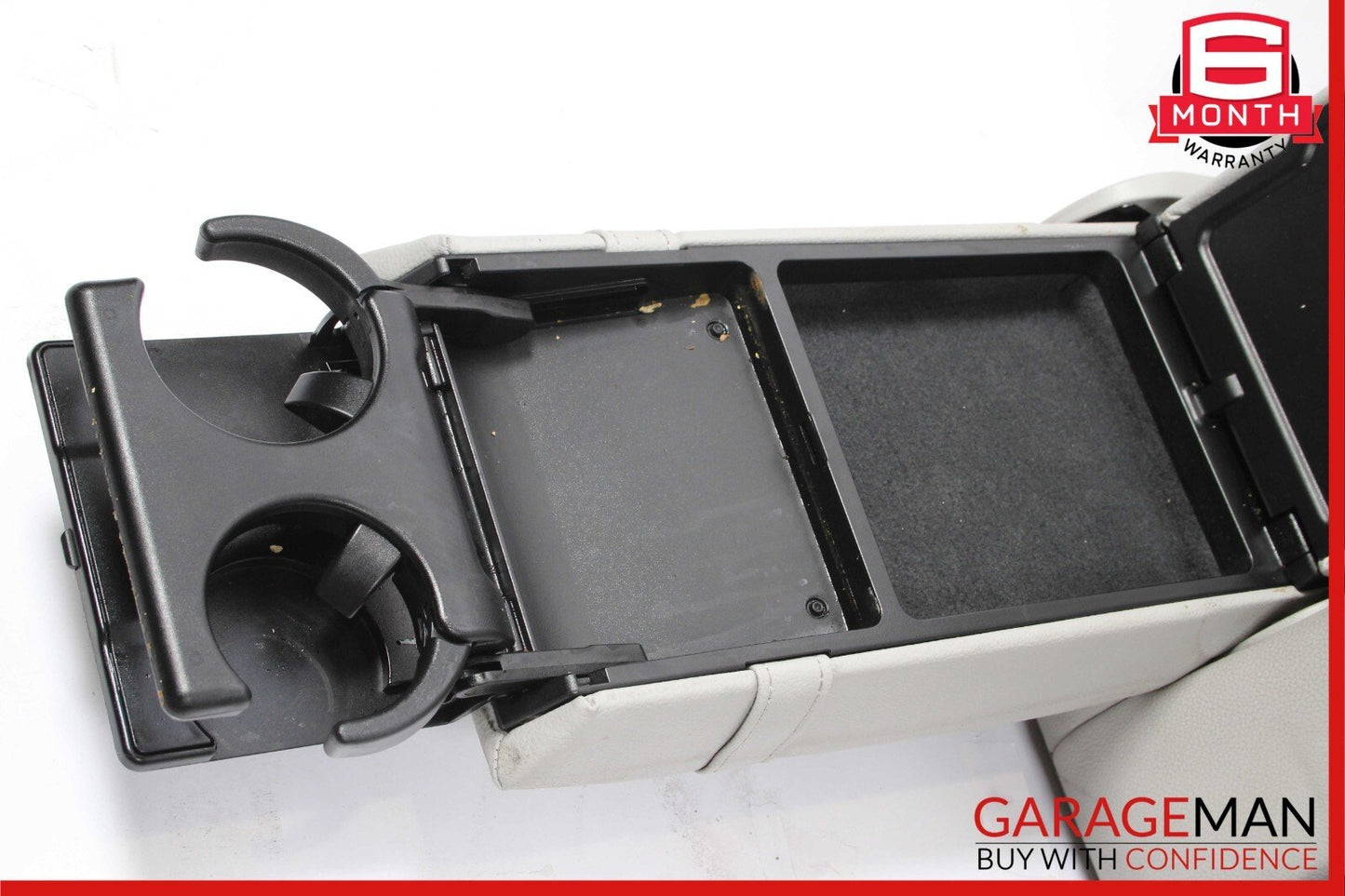 08-14 Mercedes W204 C300 C350 Sedan Rear Left Seat Cushion Upper Top Grey OEM