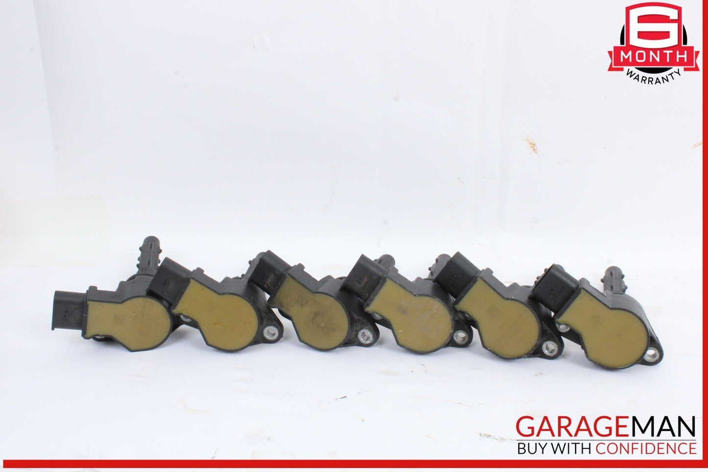 07-14 Mercedes W221 S400 Hybrid Ignition Coil Coils Set of 6 0001502780 OEM