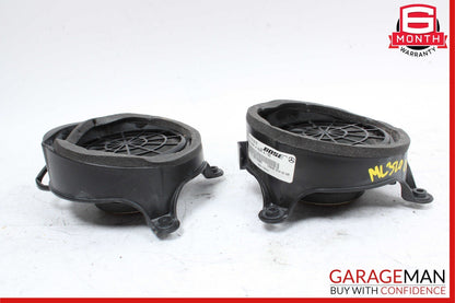 02-05 Mercedes W163 ML320 ML55 AMG Door Sound Audio Speaker Set of 2 Pc