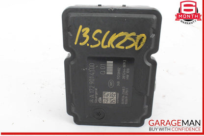 12-15 Mercedes R172 SLK250 ABS Anti Brake Pump Control Module Unit 1729014100