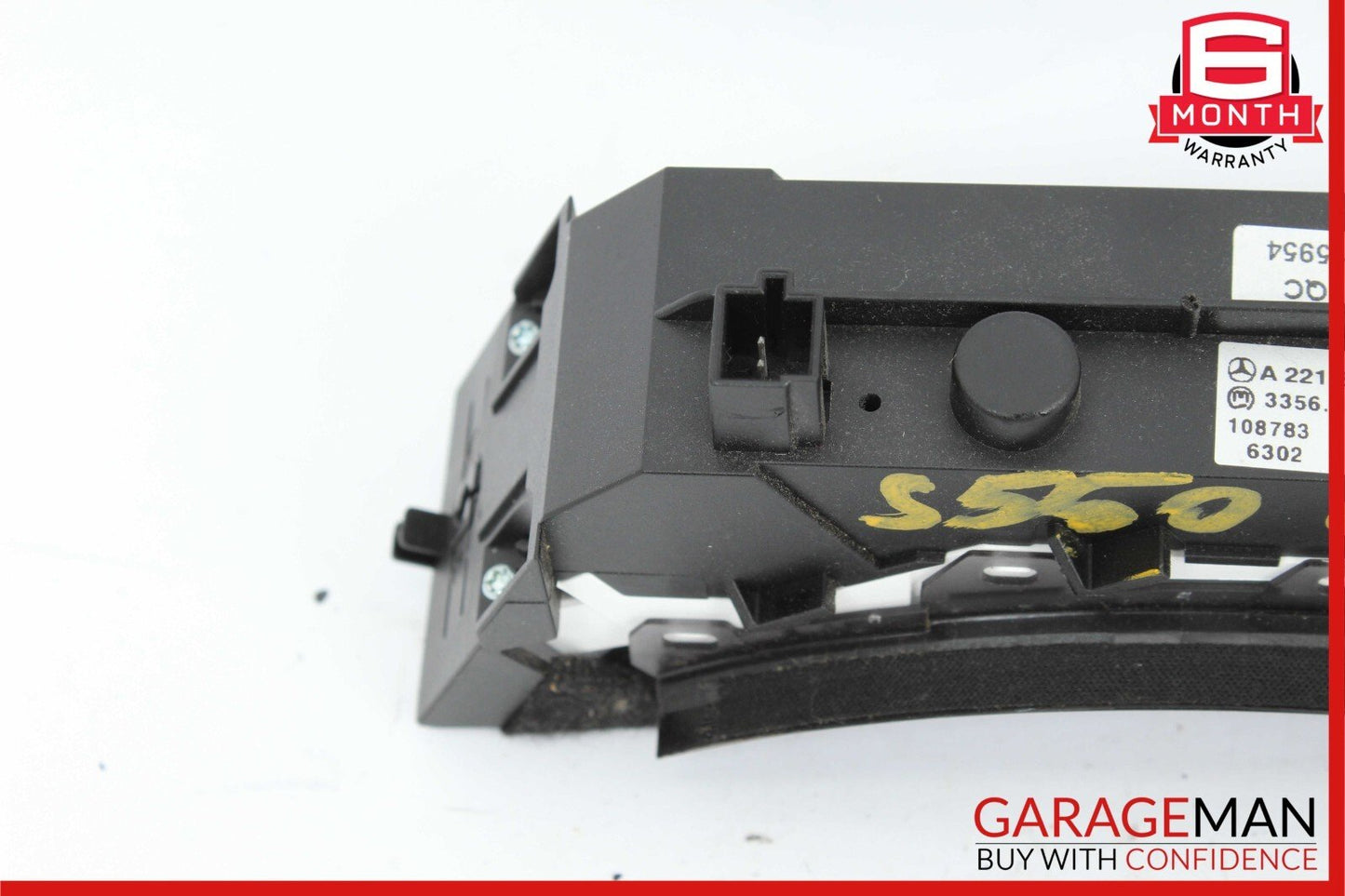 07-14 Mercedes W221 S550 CL550 Dashboard Dash Control Switch Panel Trim Assembly