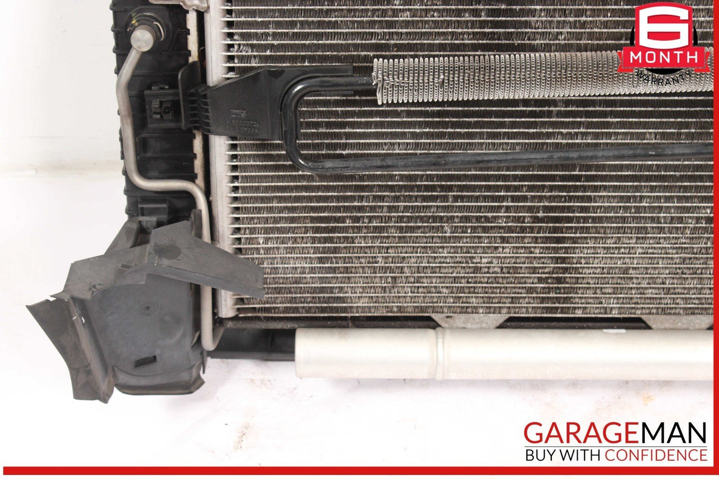 03-09 Mercedes W211 E350 Engine Motor Cooling Fan Radiator A/C Condenser Assy