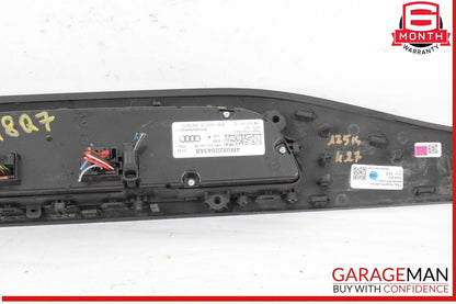 17-19 Audi Q7 Dash Center AC A/C Heater Climate Control Switch w/ Panel Trim OEM