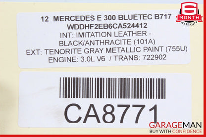 10-13 Mercedes W212 E350 E550 Front Right Seat Belt Seatbelt Retractor OEM