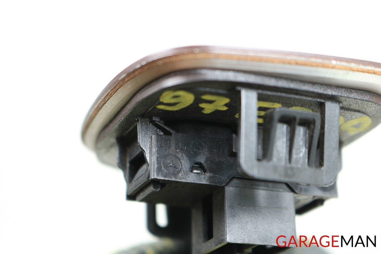 96-99 Mercedes W210 E300 E420 Rear Right Passenger Side Window Switch Trim Wood