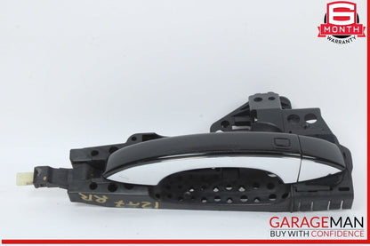 12-18 Audi A7 A6 Right Passenger Side Exterior Door Handle Black 4H0837886 OEM