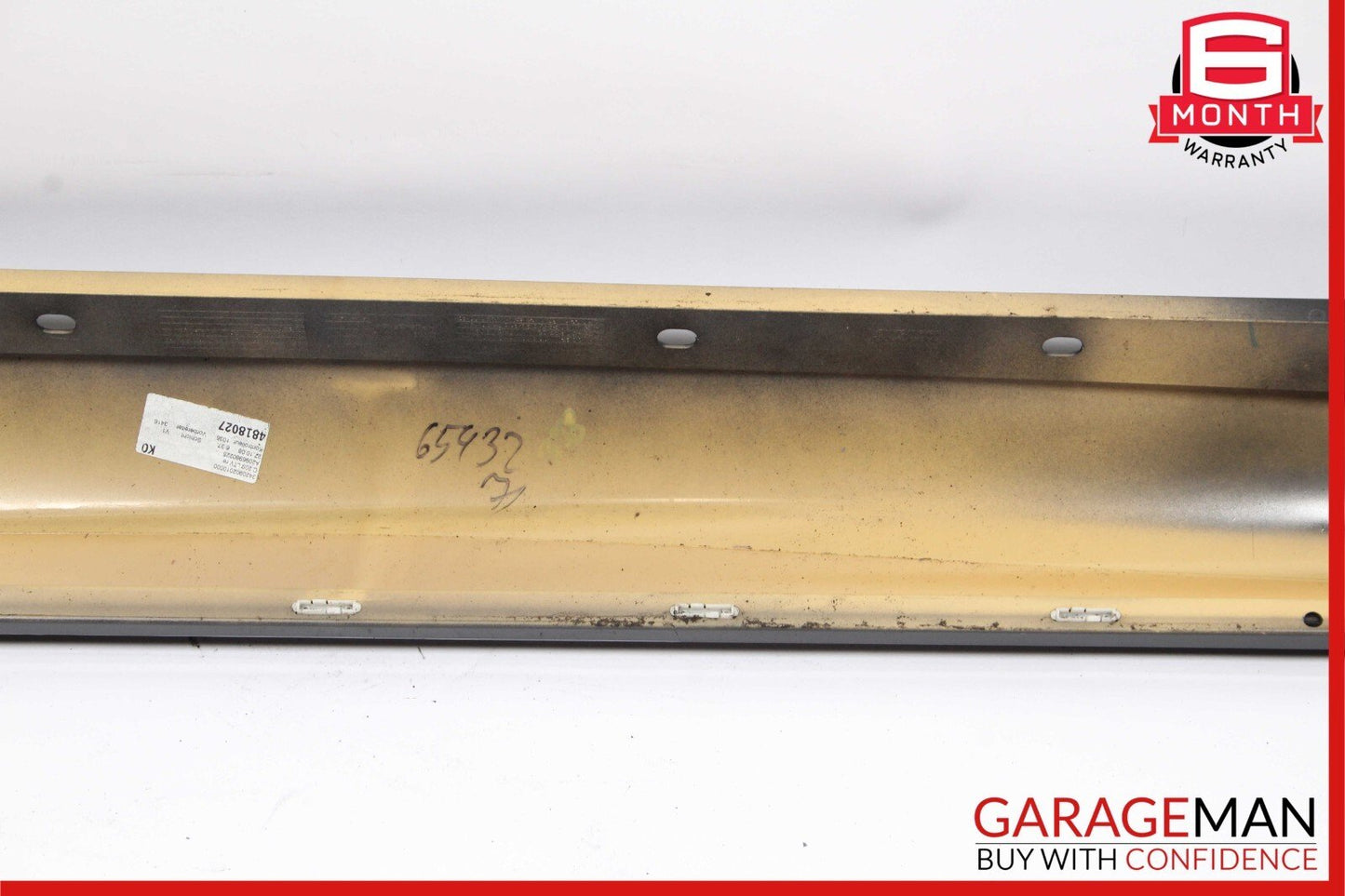 03-09 Mercedes W209 CLK350 Coupe Right Rocker Panel Molding Side Skirt Black OEM