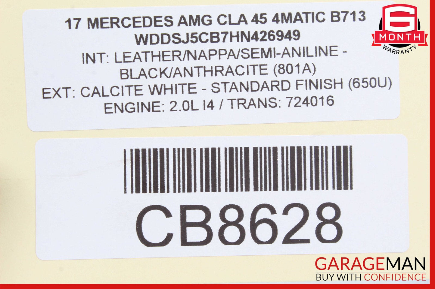 14-18 Mercedes W117 CLA45 A/C AC Air Conditioning Compressor Pump OEM