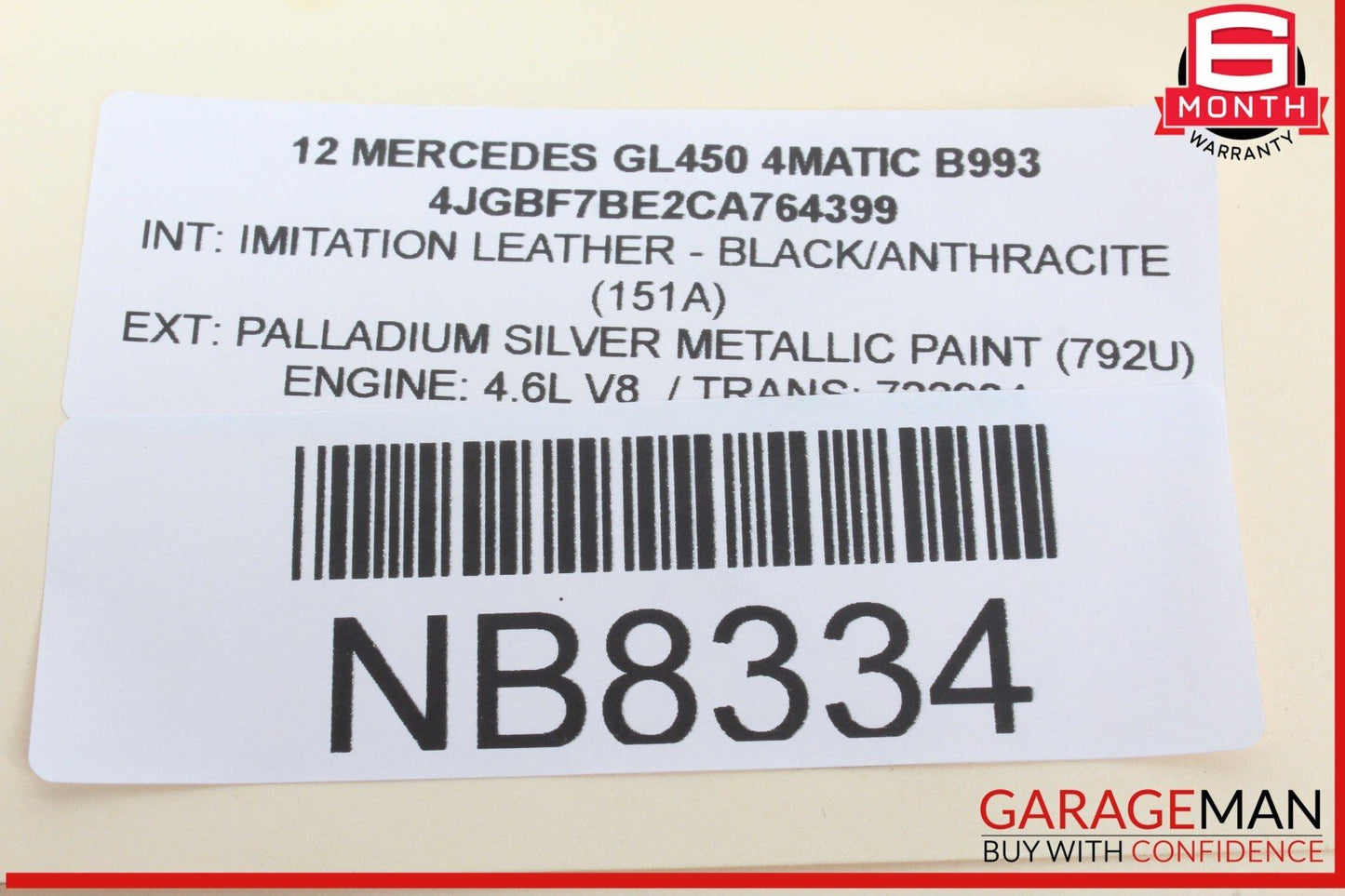 06-13 Mercedes X164 GL450 4MATIC Headlight Control Switch Module 1645453504 OEM