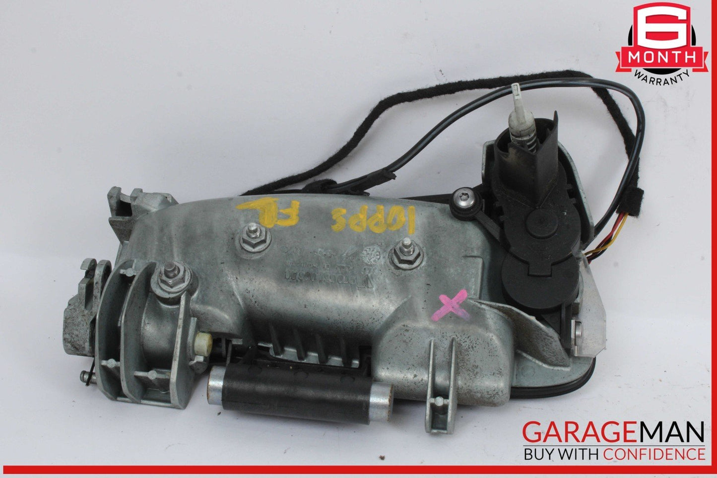 10-16 Porsche Panamera 970 Front Left Driver Exterior Door Handle Blue OEM