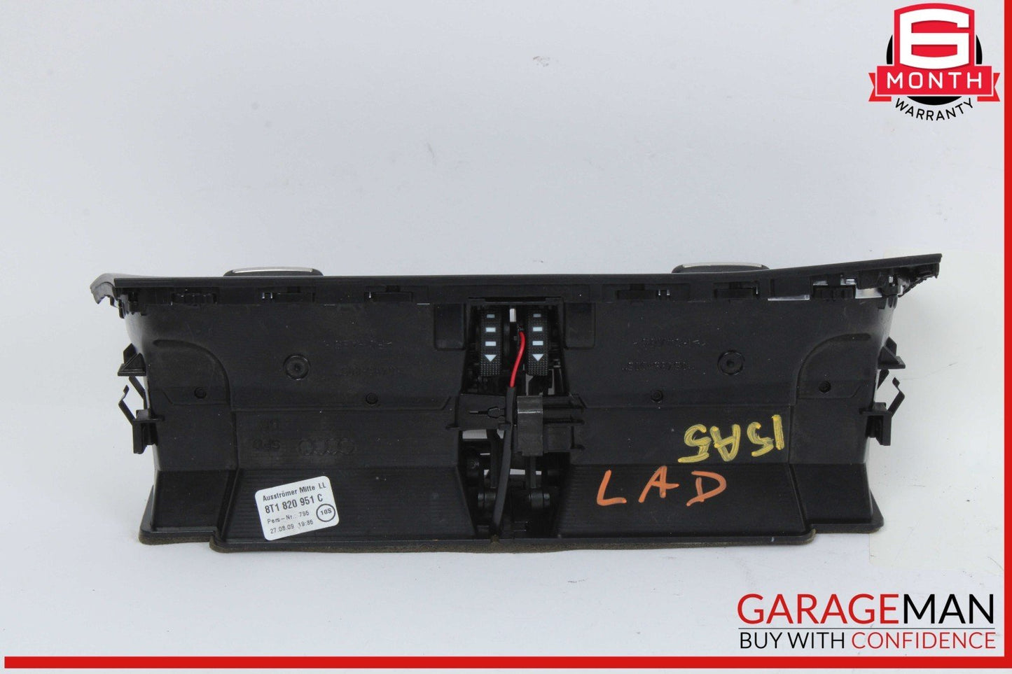 13-17 Audi A5 S5 Front Center Dash Dashboard AC Air Vent Grille 8T1820951C OEM