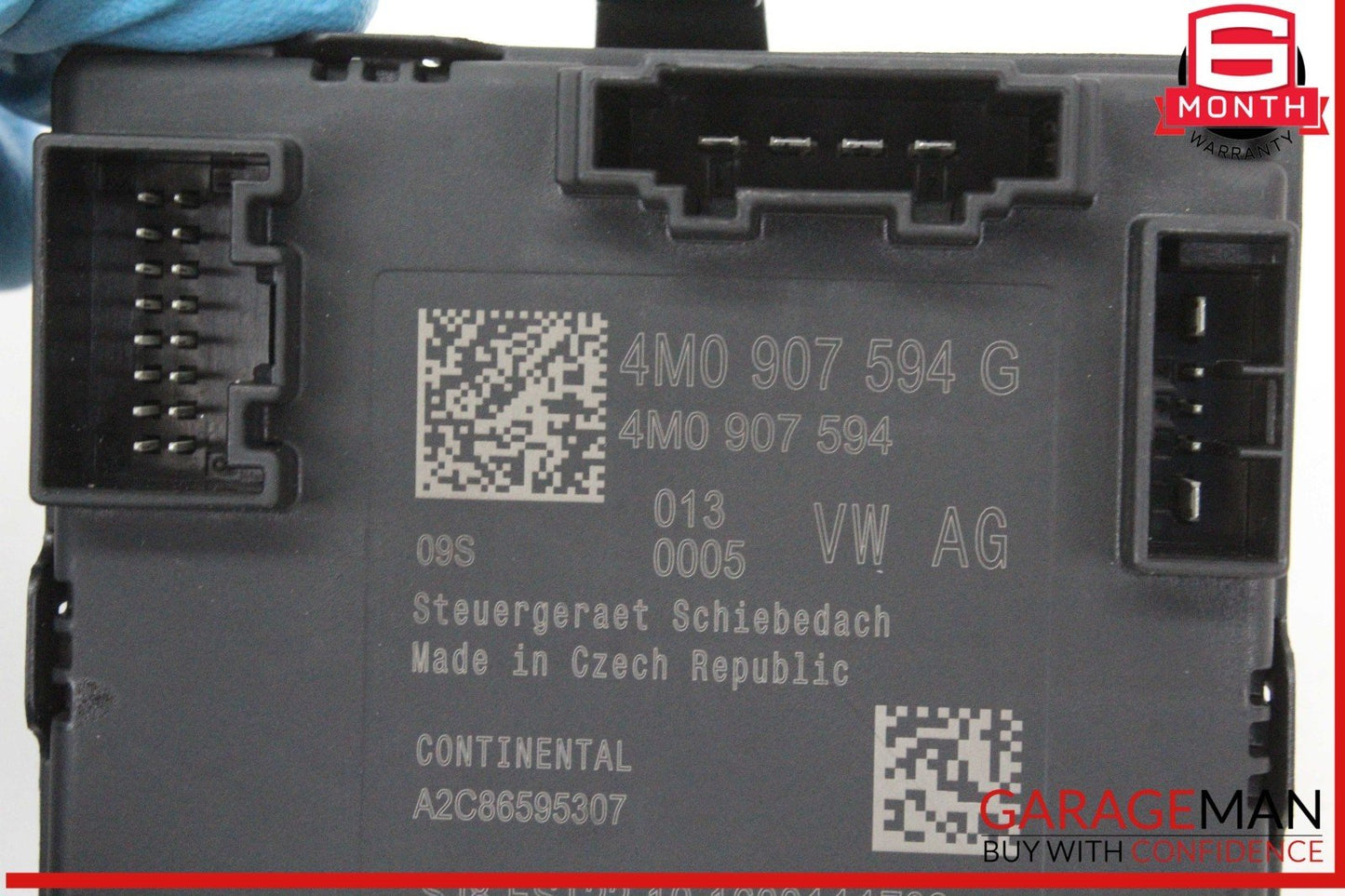 17-24 Audi Q7 Panoramic Sunroof Moonroof Control Module Unit 4M0907594G OEM