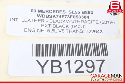 03-11 Mercedes R230 SL55 E55 AMG Rear Left Driver Side Upper Control Arm OEM