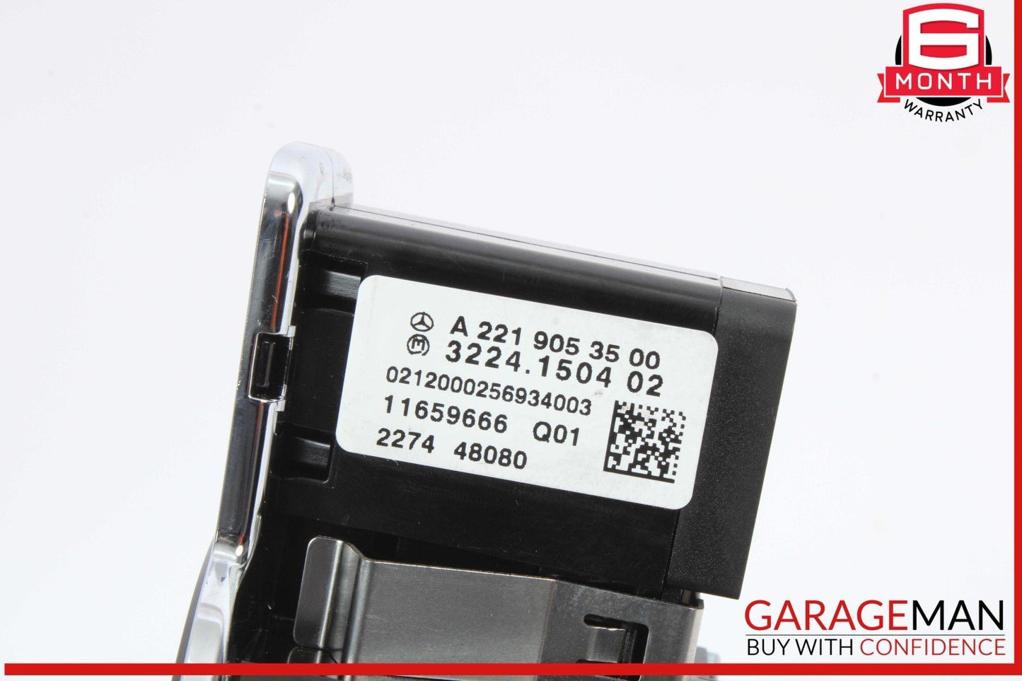 07-14 Mercedes W221 S550 S400 Headlight Control Switch 2219053500 OEM
