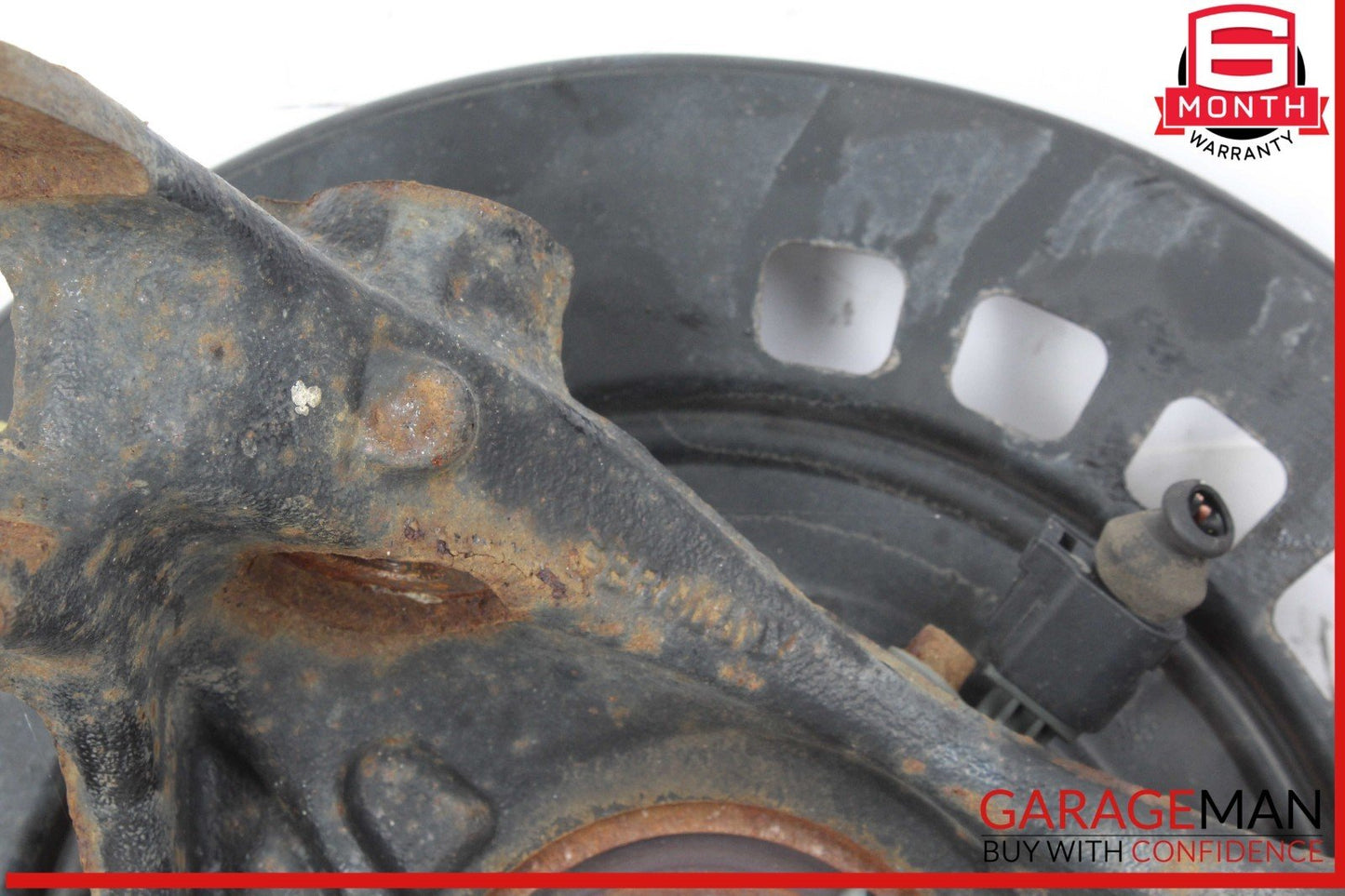 03-10 Porsche Cayenne 955 957 Rear Left Wheel Spindle Knuckle Hub Bearing OEM