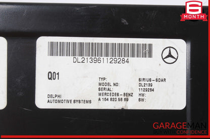 03-11 Mercedes X164 GL450 4MATIC Sirius Satellite Radio Receiver 1648205889 OEM