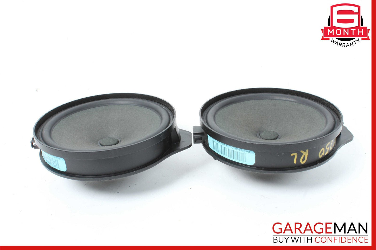 08-14 Mercedes GLK350 C250 C300 Rear Right & Left Side Door Sound Speakers Set