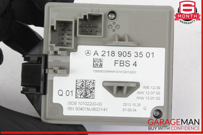 14-17 Mercedes W212 E250 E400 Ignition Switch Control Module 2189053501 OEM