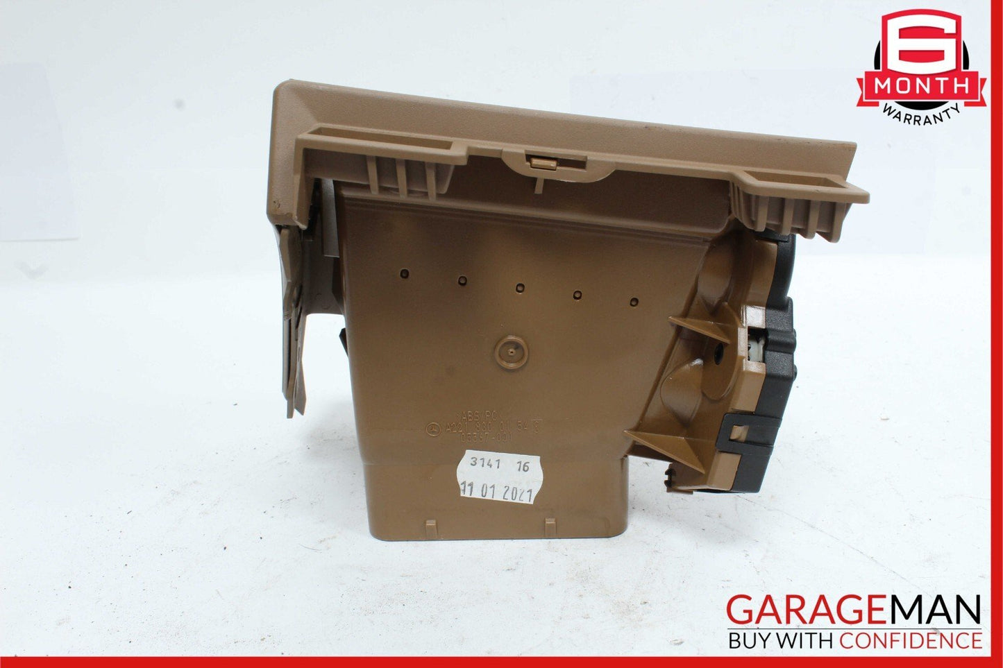 07-14 Mercedes S550 CL550 Front Left Dash AC A/C Air Vent Trim Grill Cover Brown