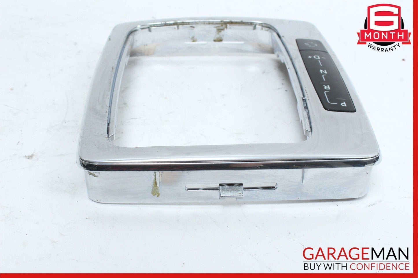08-14 Mercedes W204 C350 E350 Center Console Shift Shifter Bezel Trim Silver OEM