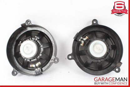 01-07 Mercedes W203 C230 C280 Front Right & Left Door Sound Audio Speaker Set