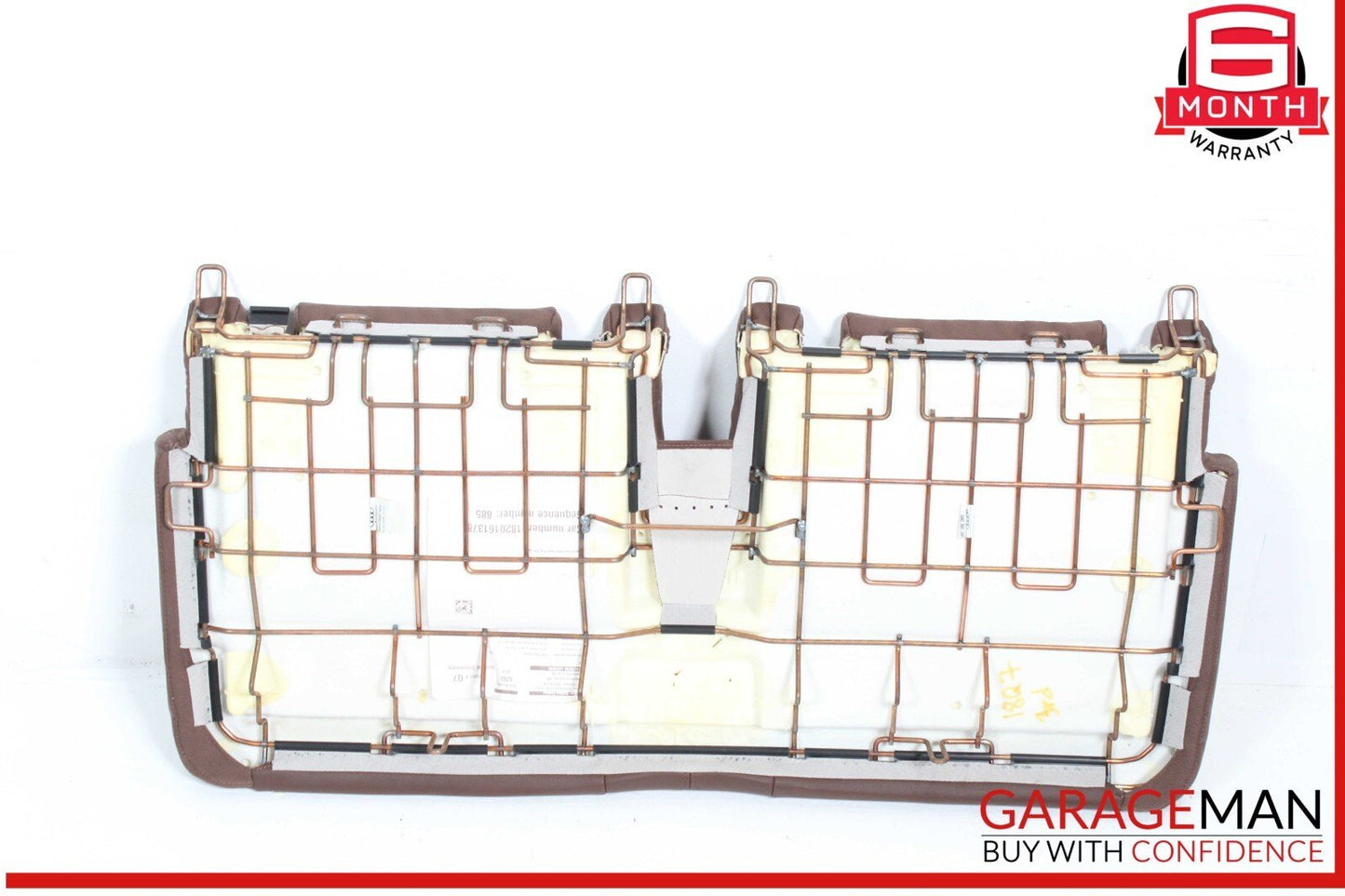 17-19 Audi Q7 Rear 3rd Row Lower Seat Bench Cushion Cover OEM