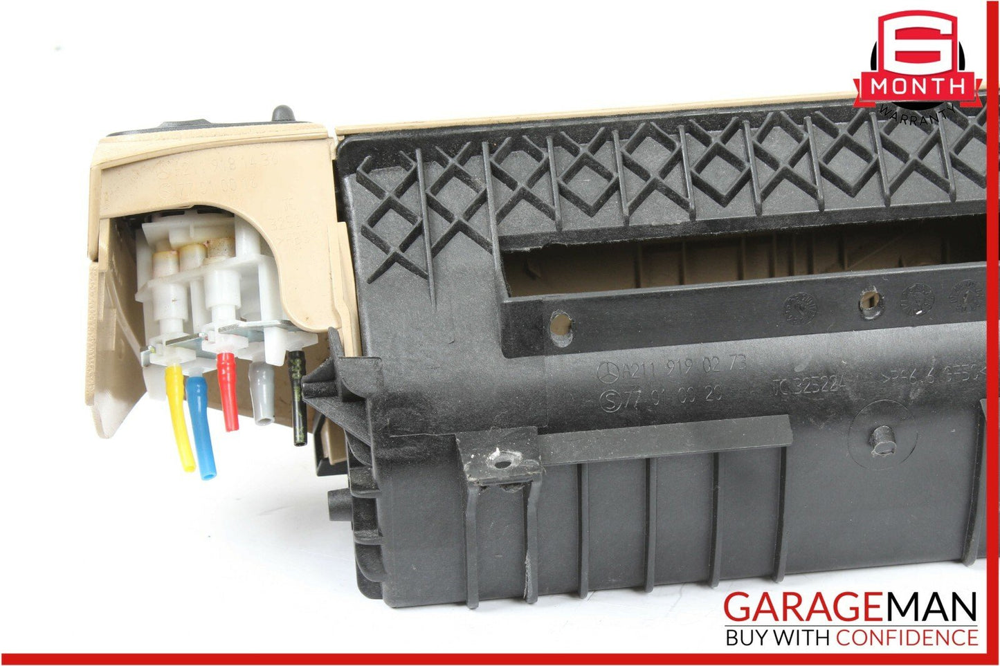 03-06 Mercedes W219 CLS500 Right Passenger Under Seat Compartment OEM