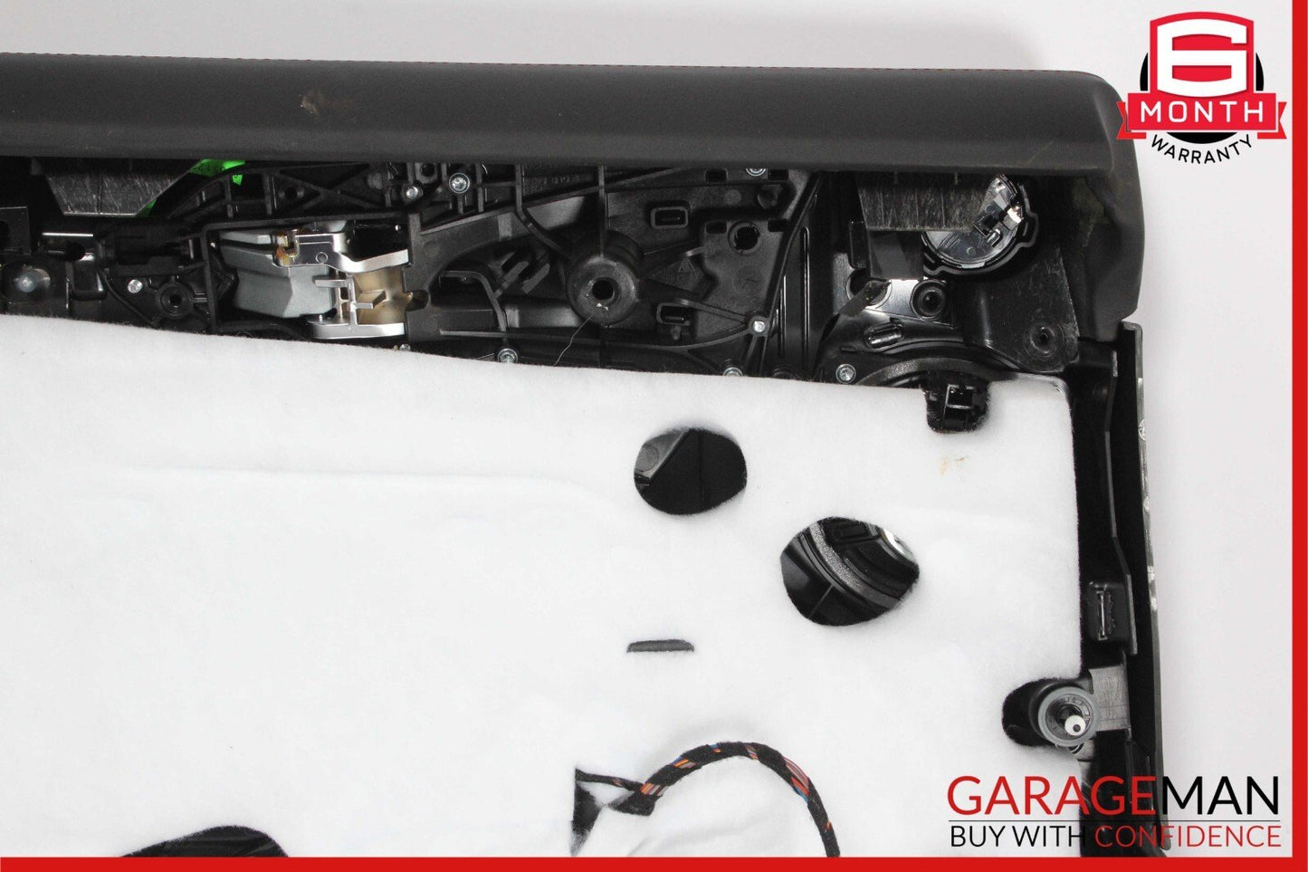 11-17 Porsche Cayenne 958 Rear Right Side Interior Door Panel Trim Cover Black