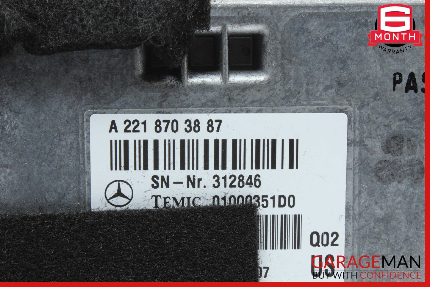 07-14 Mercedes W221 S550 S63 Voice Language Communication Control Module OEM