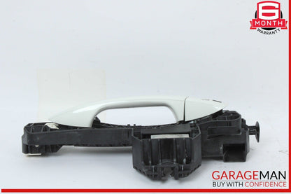 08-15 Mercedes X204 GLK350 Front Left Driver Side Exterior Door Handle White OEM