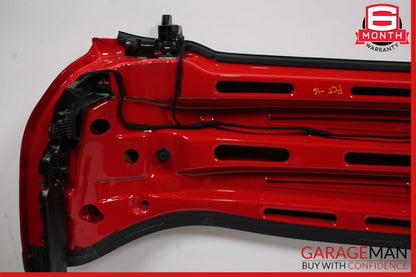 15-18 Ferrari California T Rear Tonneau Cover Convertible Roof Panel Red OEM 3k