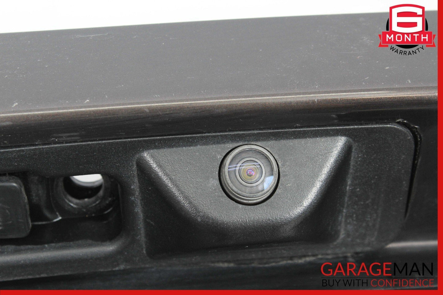 17-22 Alfa Romeo Giulia Rear Tailgate License Plate Molding Trim Cover OEM