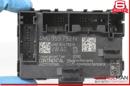 19-24 Audi S5 Q7 Front Right Passenger Side Door Control Module Unit 4M0959792N