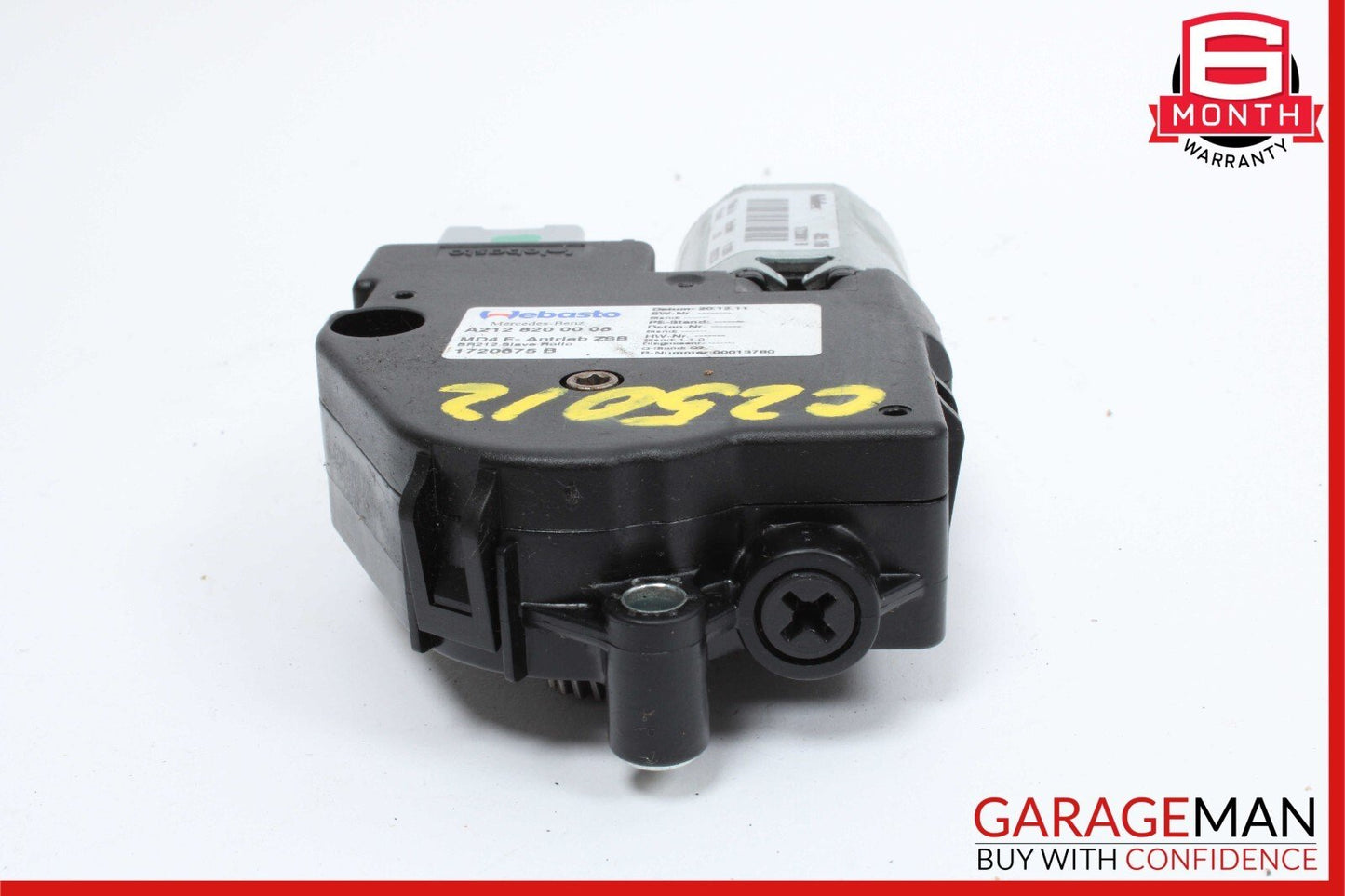 10-17 Mercedes W204 C250 E350 Roof Sun Shade Screen Roller Blind Motor OEM