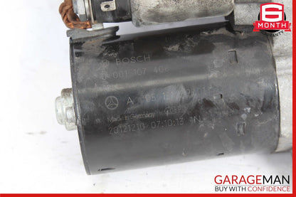 12-15 Mercedes R172 SLK250 C300 C350 GLK350 Bosch Engine Starter Motor Unit OEM