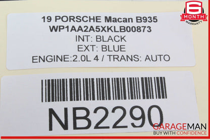 19-24 Porsche Macan GPS Navigation Control Module 7PP035620FE OEM